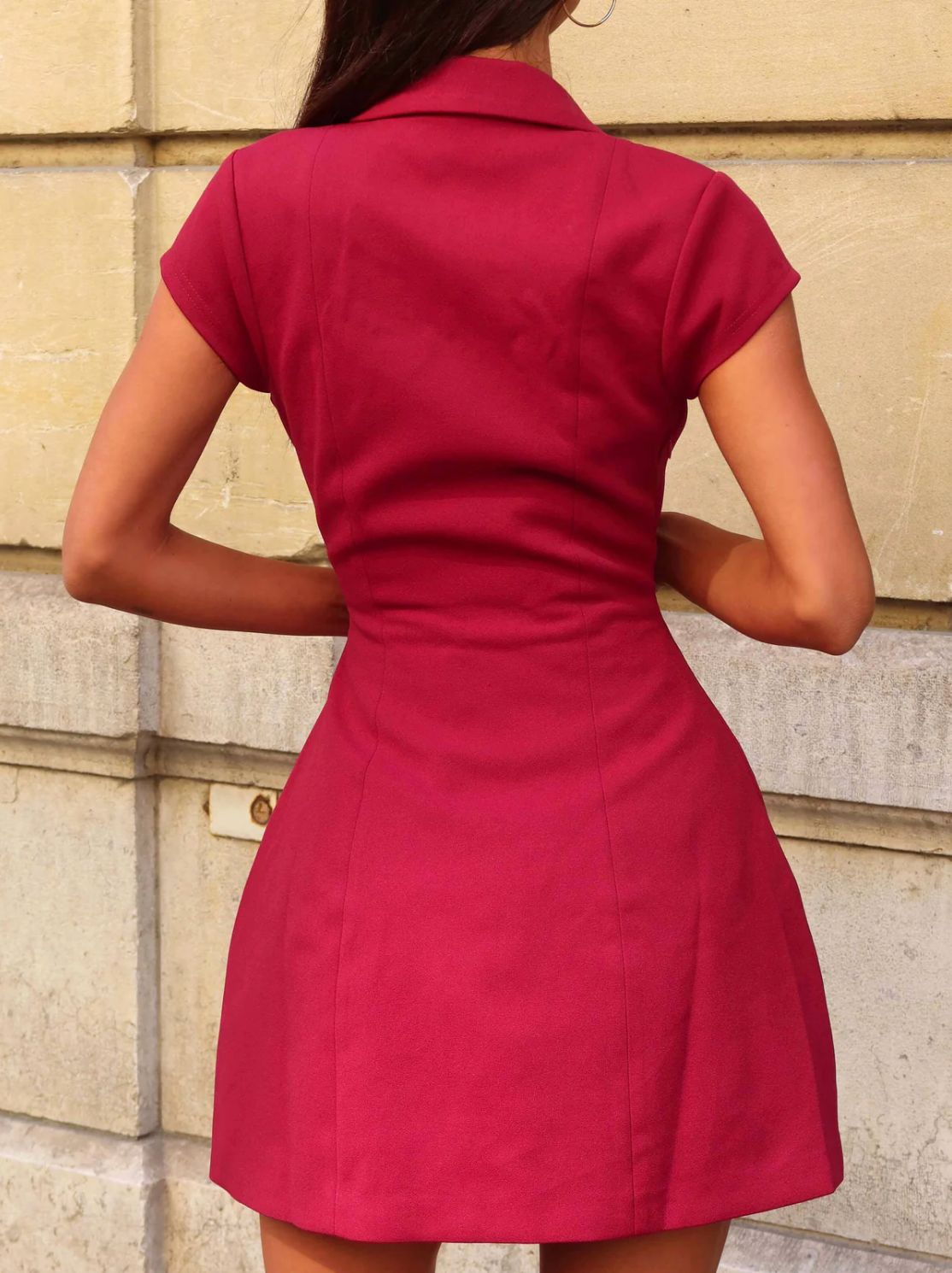 TUTU MINI DRESS RED