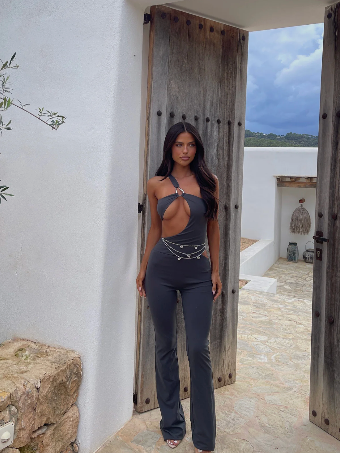 XYLIA JUMPSUIT GREY