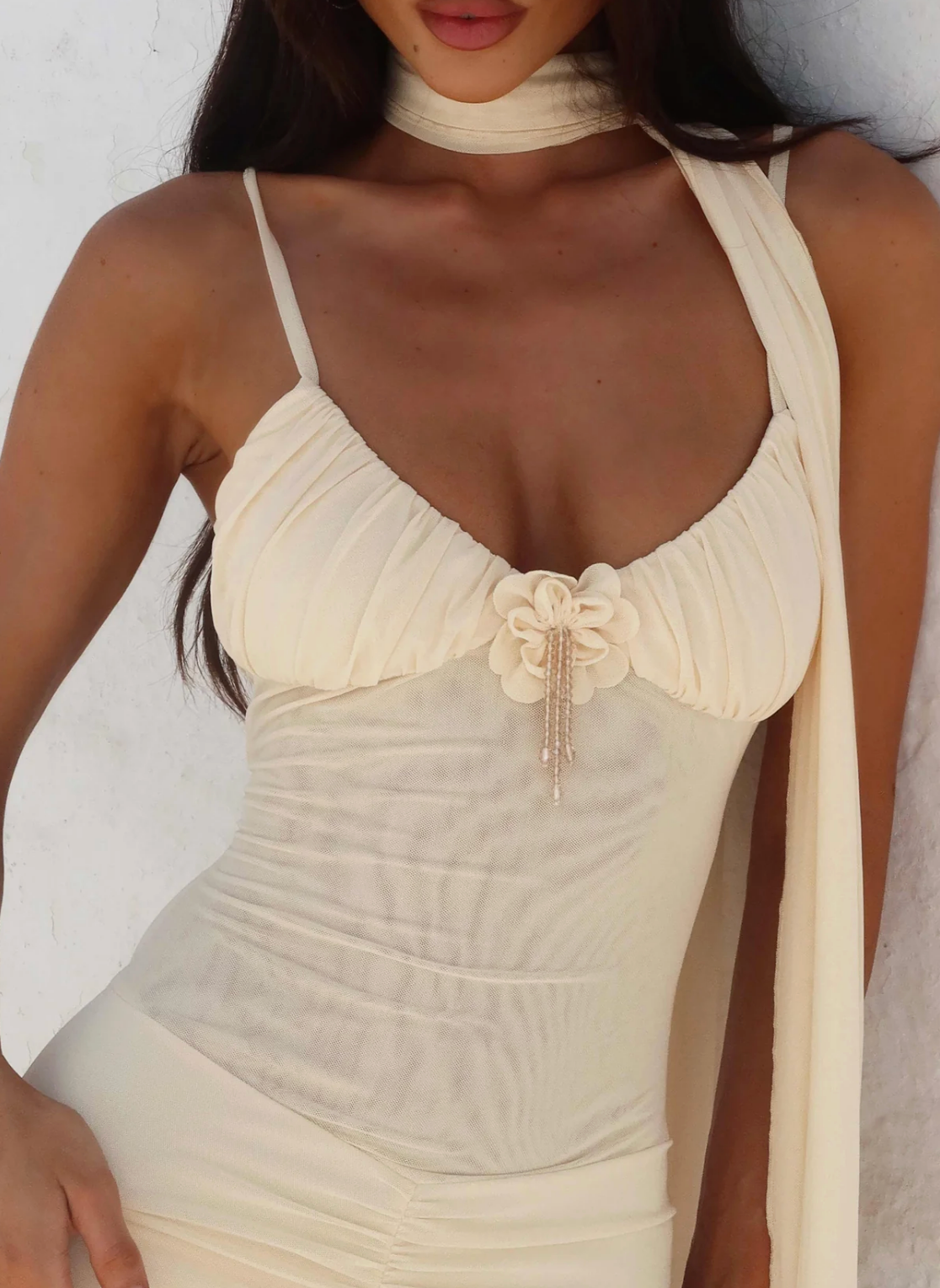 IDA MAXI DRESS CREAM